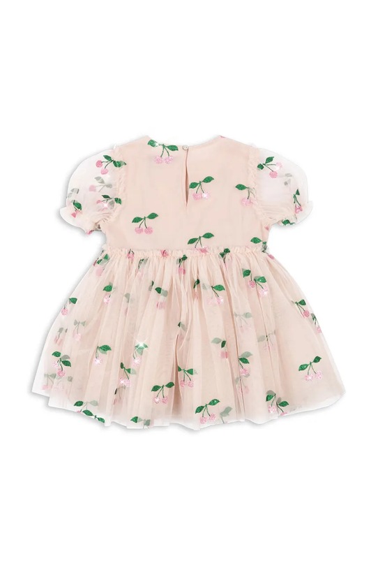 Dziewczynka Konges Sløjd sukienka dziecięca TULLIE DRESS KS104020.9BYA różowy