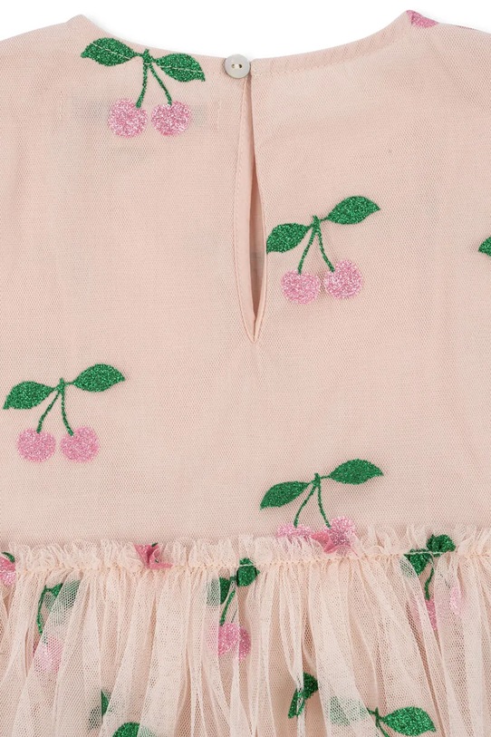 Konges Sløjd sukienka dziecięca TULLIE DRESS różowy KS104020.9BYA