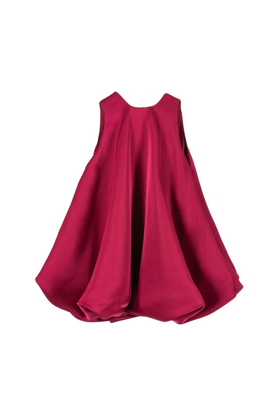 Παιδικό φόρεμα Konges Sløjd SHEENA DRESS KS103977.9BYA μπορντό AW25