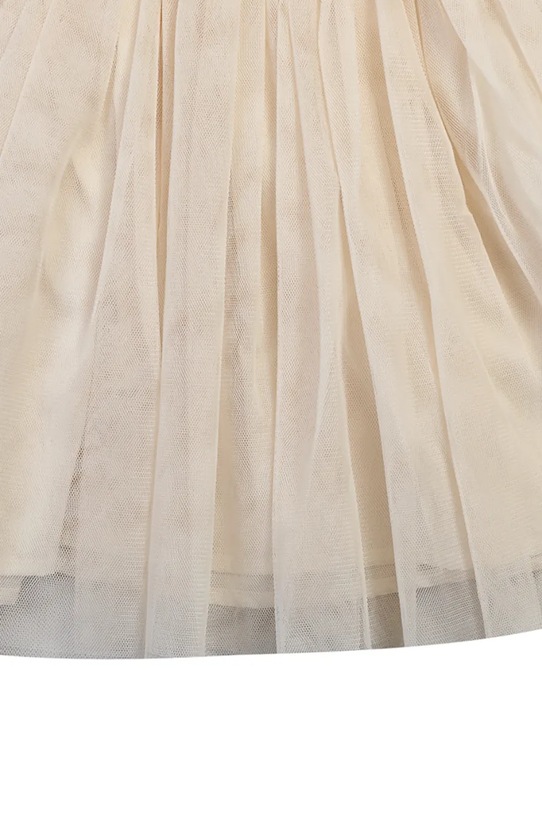 Donsje sukienka niemowlęca z wełną Lotus Dress 4043900.74.92 beżowy