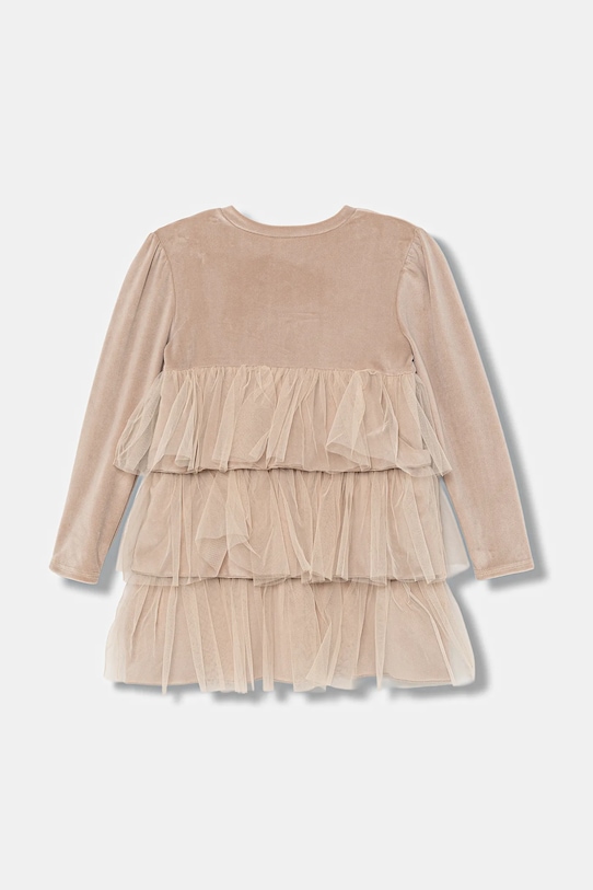 Παιδικό φόρεμα Jamiks ADEL ADEL.Sukienka.JZI224.G μπεζ AW25