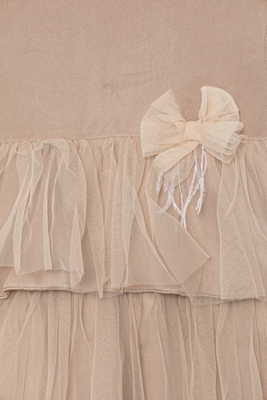 Κοριτσίστικα Παιδικό φόρεμα Jamiks ADEL ADEL.Sukienka.JZI224.G μπεζ