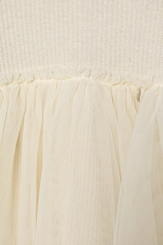 Κοριτσίστικα Φόρεμα μωρού Jamiks BEYZA BEYZA.Sukienka.JZI297.G μπεζ