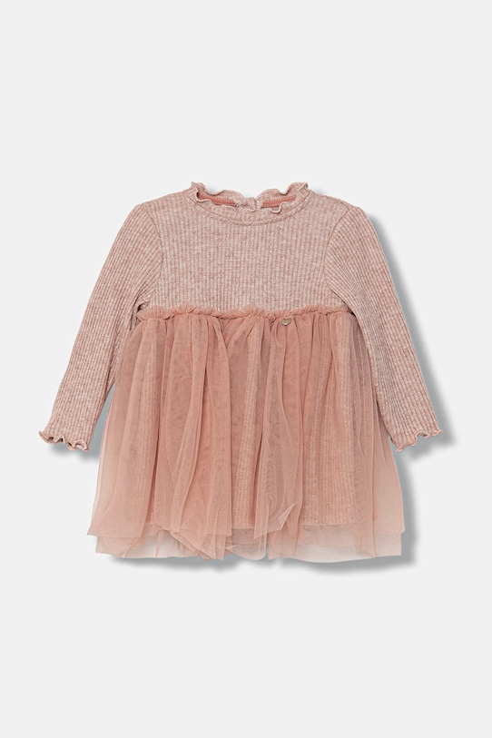 Φόρεμα μωρού Jamiks BEYZA μακρύ ροζ BEYZA.Sukienka.JZI297.G