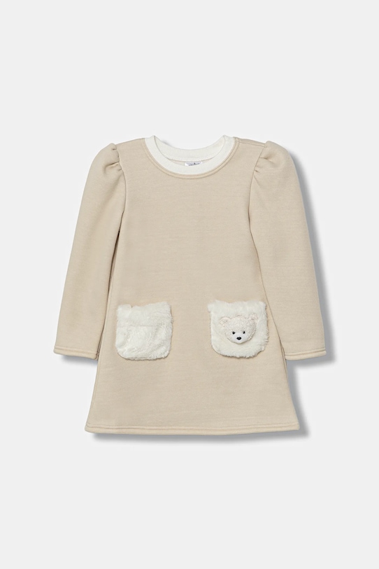 Παιδικό φόρεμα Jamiks LYSANDRE μακρύ μπεζ LYSANDRE.Tunik.JZI040.G