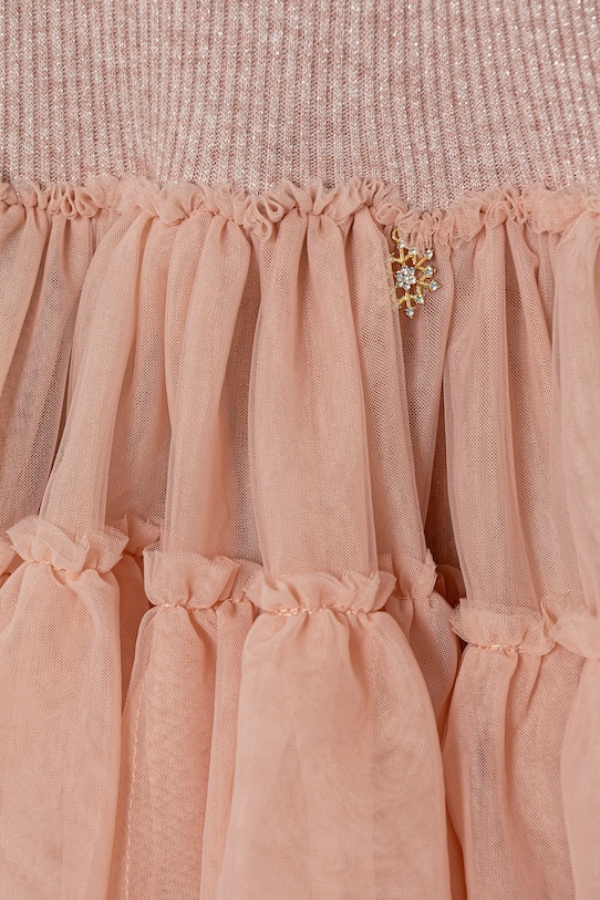 Lány Jamiks gyerek ruha SOLKA SOLKA.Sukienka.JZI222.G rózsaszín