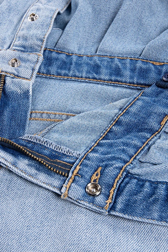 Šaty Levi's LS WESTERN DRESS modrá 4EN476