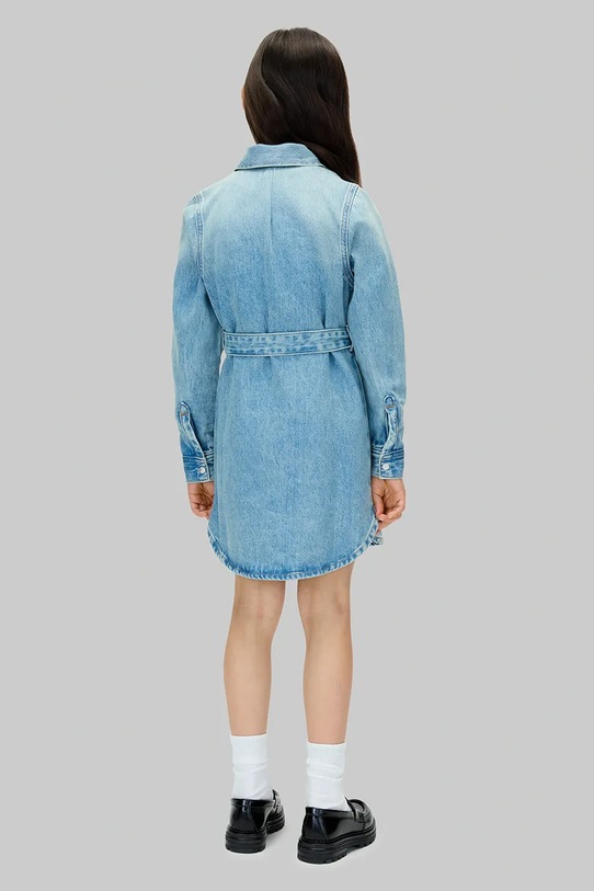Calvin Klein Jeans sukienka jeansowa dziecięca IG0IG03011.9BYA