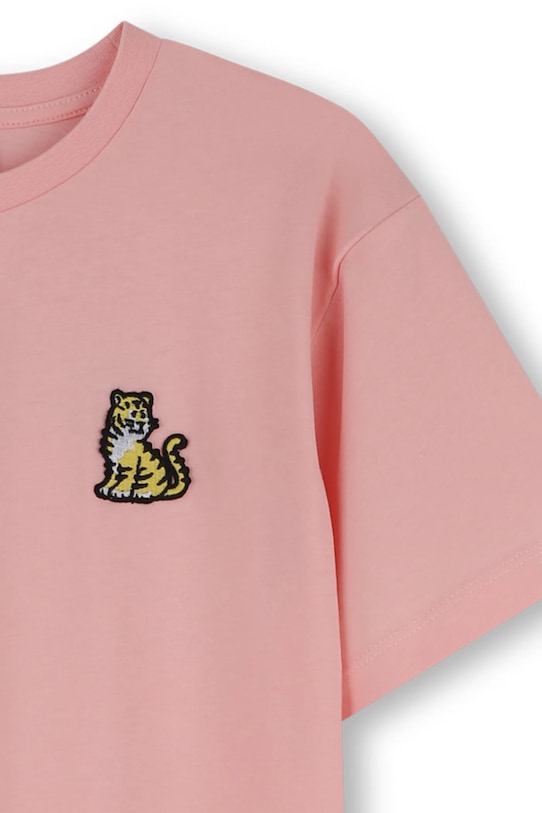 Девочка Детское платье Kenzo Kids K61350.86.108 розовый