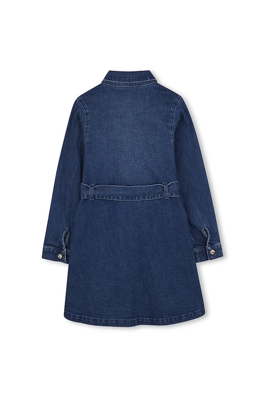 Deklice Otroška obleka z bombažem Michael Kors R30480.126.150 modra