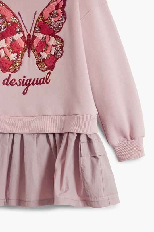 Desigual rochie fete roz 25WGVK01