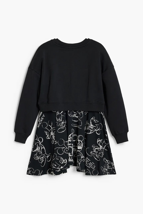 Desigual sukienka dziecięca 25WGVK19 czarny AW25