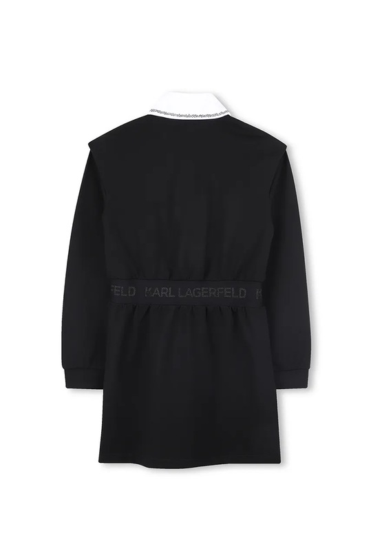 Dziewczynka Karl Lagerfeld sukienka dziecięca Z30612.156.162 czarny