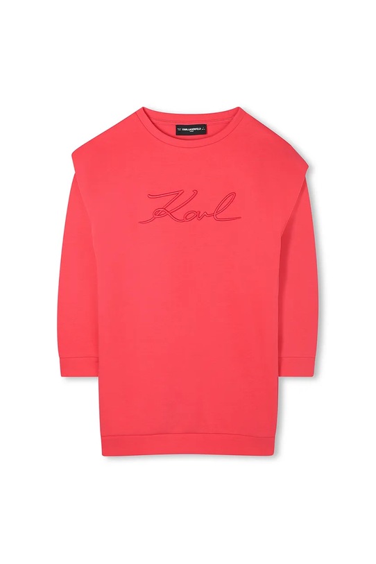 Karl Lagerfeld sukienka dziecięca Z30614.86.108 różowy AW25