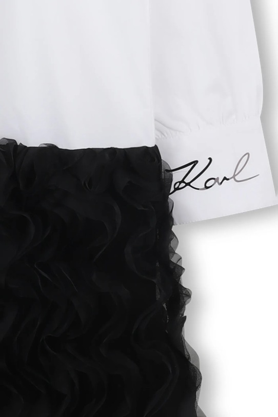 Karl Lagerfeld rochie fete alb Z30617.102.108