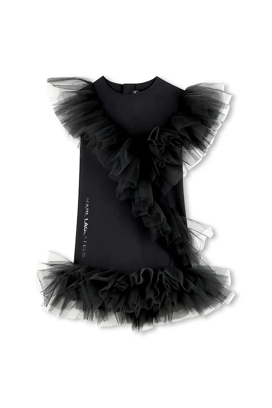 Karl Lagerfeld rochie fete Z30623.156.162 negru AW25
