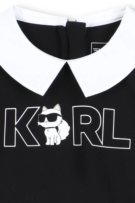 Dziewczynka Karl Lagerfeld sukienka niemowlęca Z30653.86.108 czarny