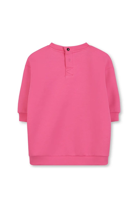 Detské bavlnené šaty Karl Lagerfeld Z30657.86.108 ružová AW25