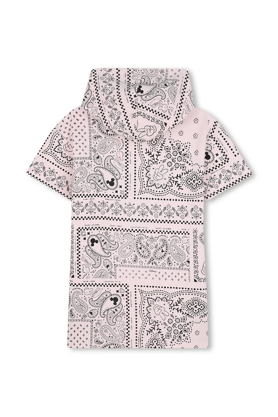 Dziewczynka Marc Jacobs sukienka bawełniana dziecięca W60613.114.150 różowy