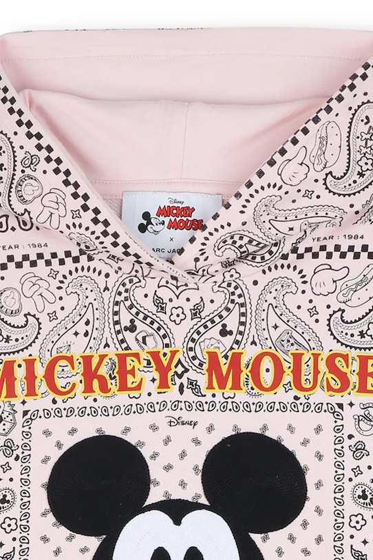 Marc Jacobs sukienka bawełniana dziecięca różowy W60613.114.150