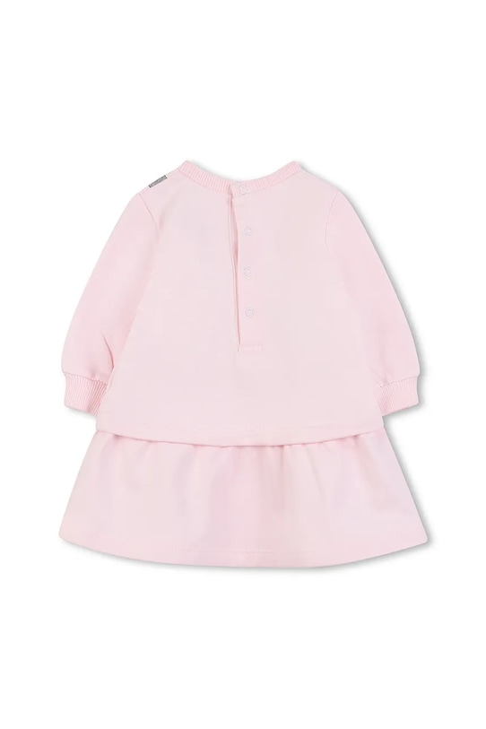 Marc Jacobs sukienka bawełniana niemowlęca W60667.74.81 różowy AW25