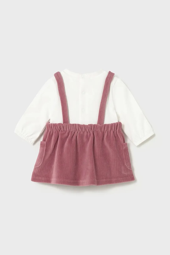 Obleka za dojenčka Mayoral Newborn 2802.2G.Newborn.9BYA roza AW25