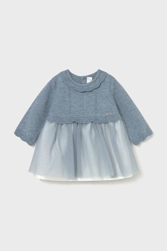 Mayoral Newborn sukienka niemowlęca 2815.2J.Newborn.9BYA niebieski AW25