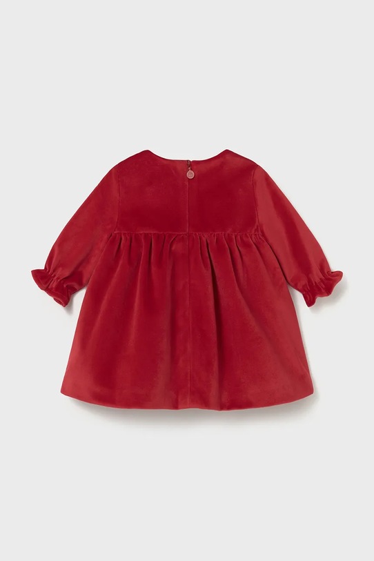 Mayoral Newborn sukienka welurowa niemowlęca 2819.2K.Newborn.9BYA czerwony AW25
