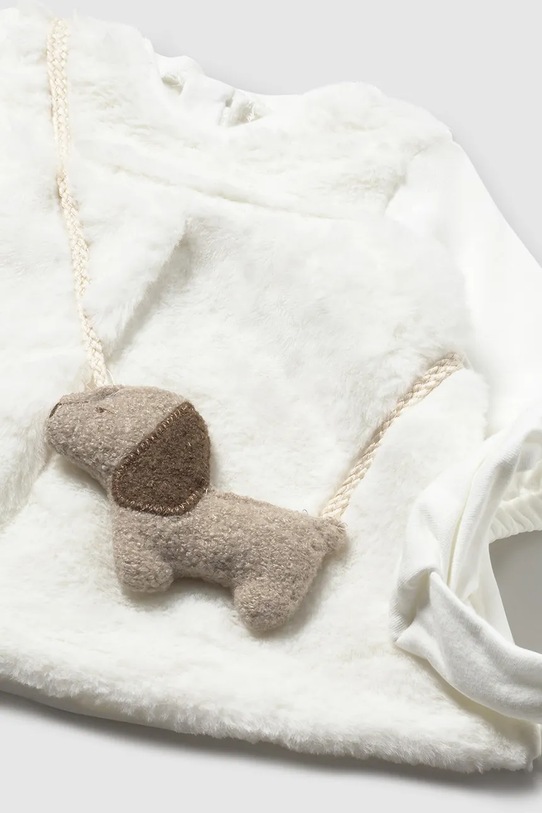 Dziewczynka Mayoral Newborn sukienka niemowlęca 2823.2N.Newborn.9BYA beżowy