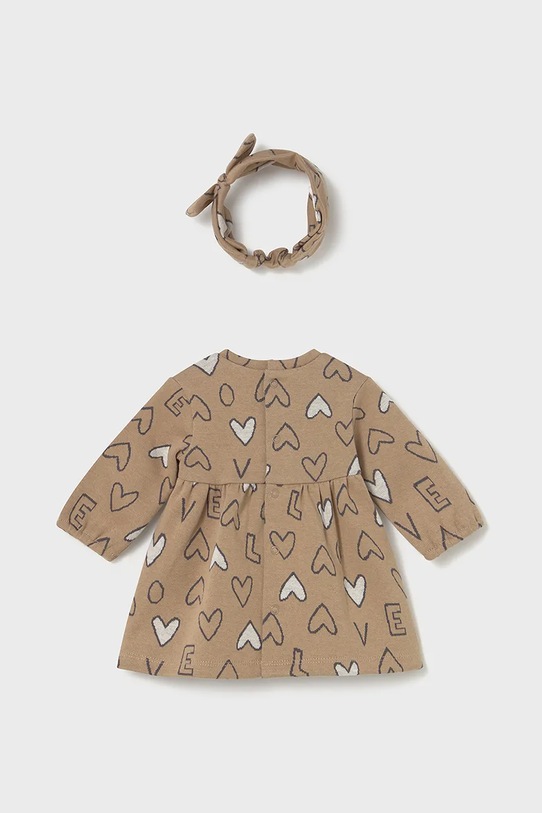 Платье для младенцев Mayoral Newborn 2825.2P.Newborn.9BYA коричневый AW25
