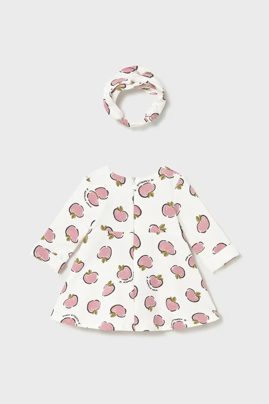 Φόρεμα μωρού Mayoral Newborn 2827.2Q.Newborn.9BYA ροζ AW25