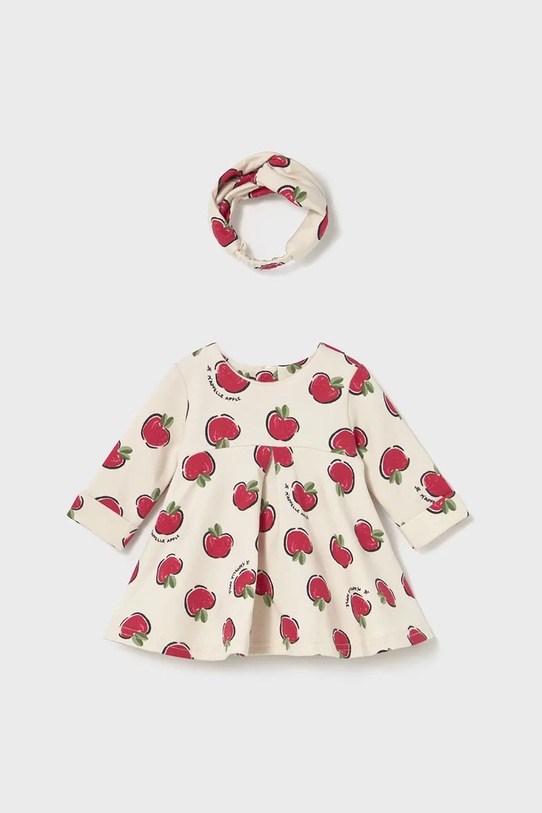 Šaty pre bábätká Mayoral Newborn s elastanom červená 2827.2Q.Newborn.9BYA