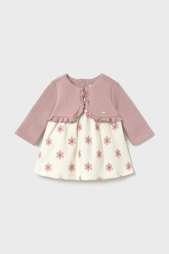 Mayoral Newborn rochie bebe mini roz 2832.2L.Newborn.9BYA
