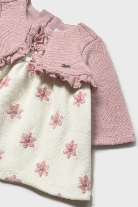 Dievča Šaty pre bábätká Mayoral Newborn 2832.2L.Newborn.9BYA ružová
