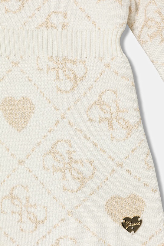 Fete Guess rochie din amestec de lână pentru copii A5BK02.Z39N0.9BYA bej