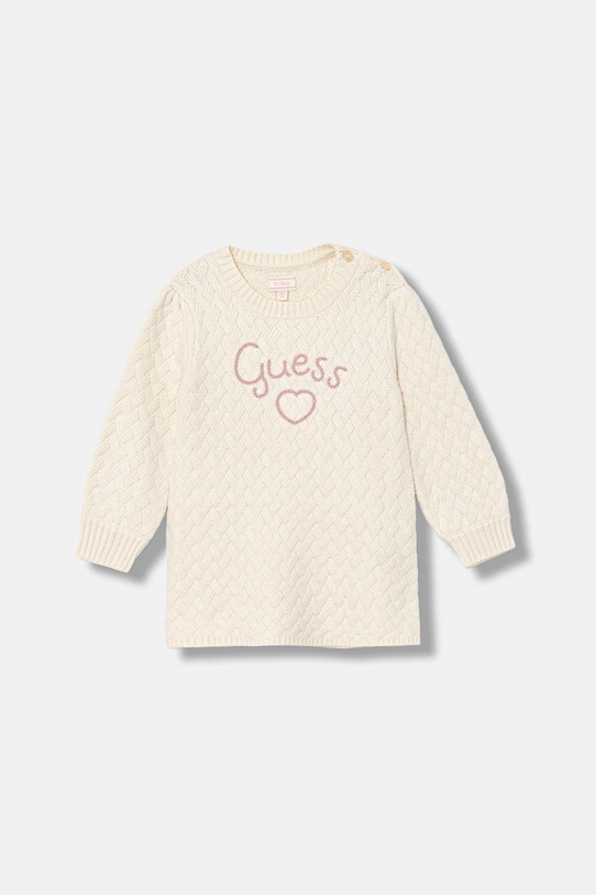 Guess sukienka niemowlęca A5BK10.Z0850.9BYA beżowy AW25