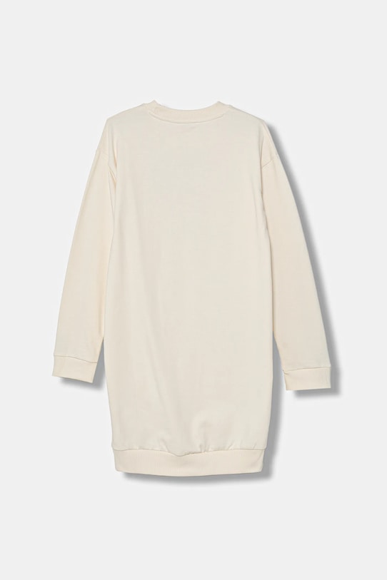 Dievčenské bavlnené šaty Guess J3YK20.KA6R4.9BYA béžová AW25