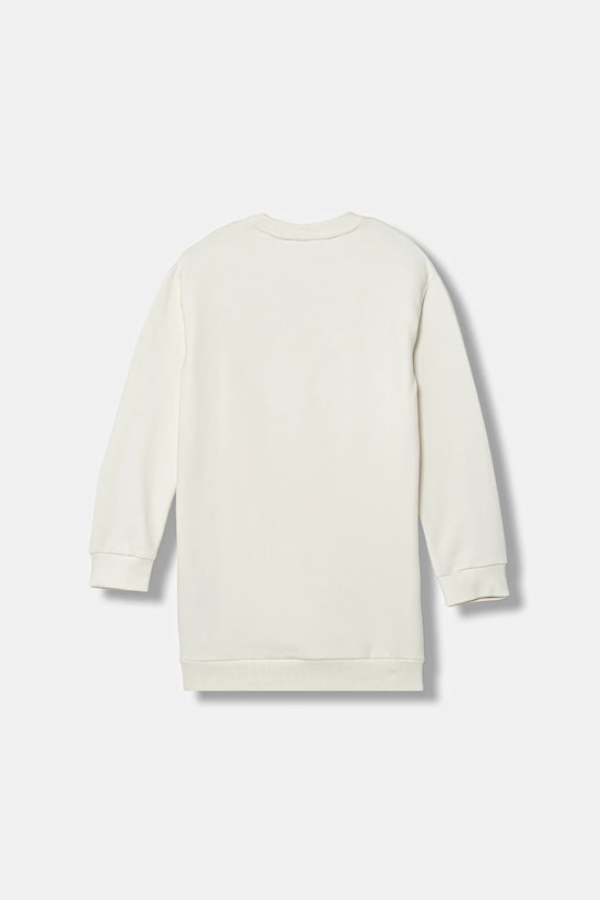 Guess sukienka bawełniana dziecięca J5BK07.KAV34.9BYA beżowy AW25