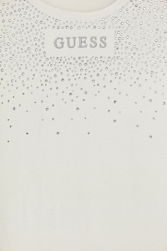 Dziewczynka Guess sukienka bawełniana dziecięca J5BK07.KAV34.9BYA beżowy