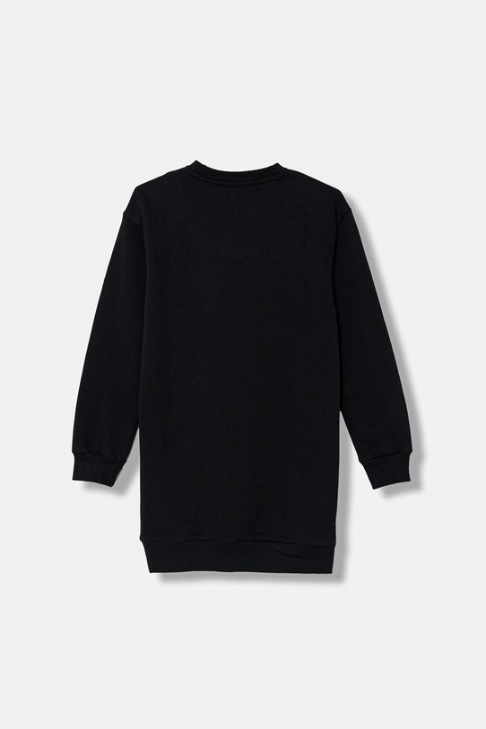 Guess sukienka bawełniana dziecięca J5BK07.KAV34.9BYA czarny AW25