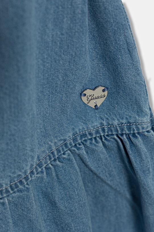 Dziewczynka Guess sukienka jeansowa dziecięca J5BK09.D4EU0.9BYA niebieski