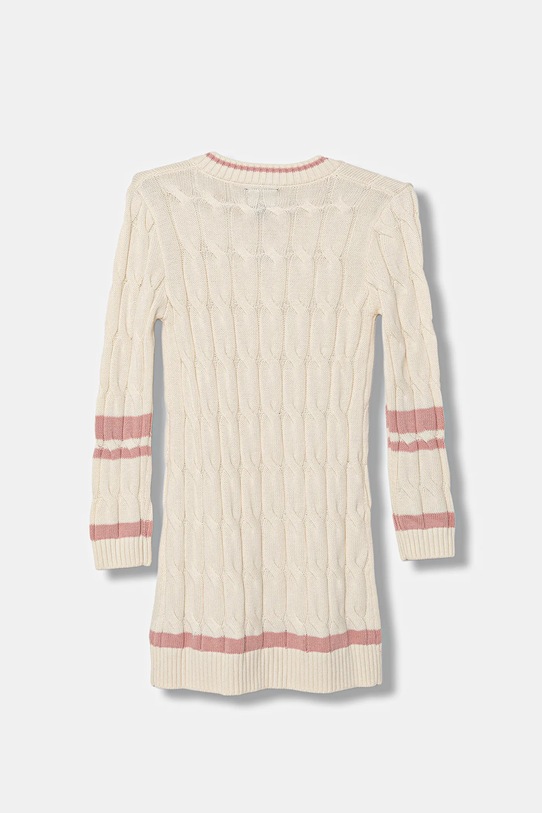 Guess sukienka z domieszką wełny dziecięca J5BK18.Z37L1.9BYA beżowy AW25