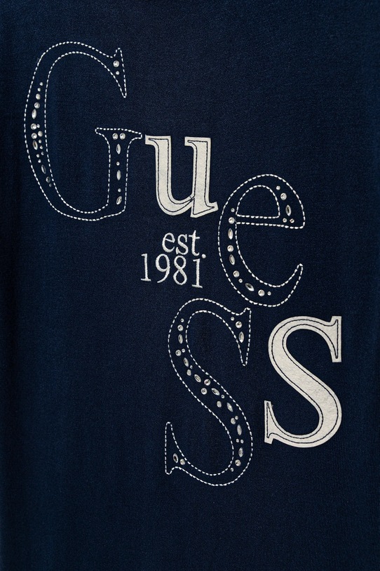 Dziewczynka Guess sukienka dziecięca J5BK20.Z2NQ2.9BYA granatowy