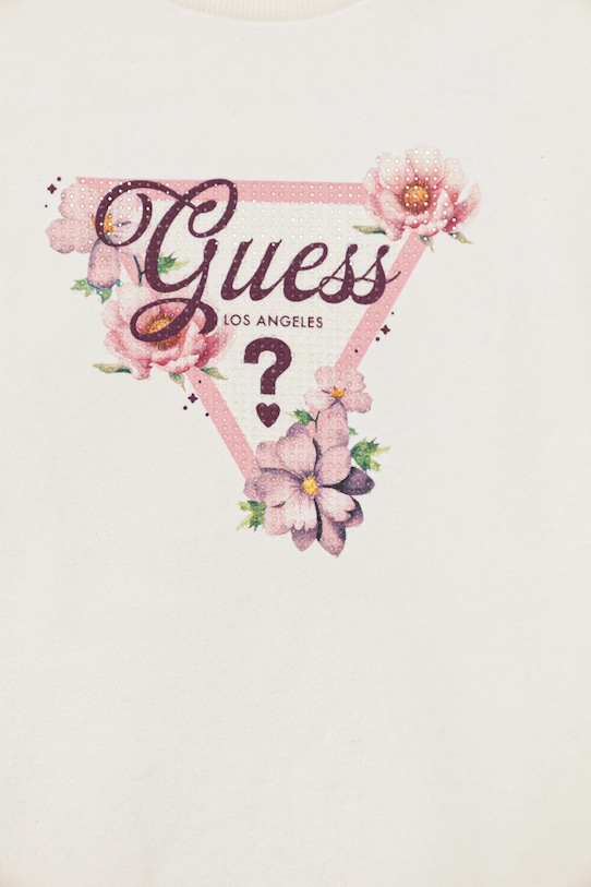 Dziewczynka Guess sukienka dziecięca J5BK24.KCKF2.9BYA beżowy