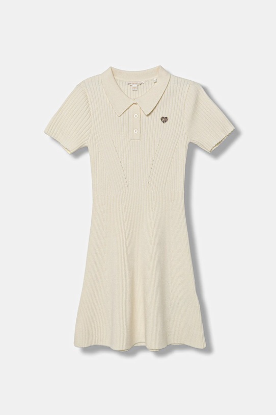 Guess sukienka dziecięca z elastanem beżowy J5RK44.Z3FU0.9BYA