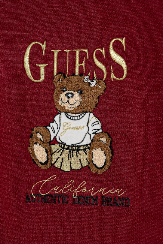 Dziewczynka Guess sukienka dziecięca K5BK01.Z3GS0.9BYA bordowy