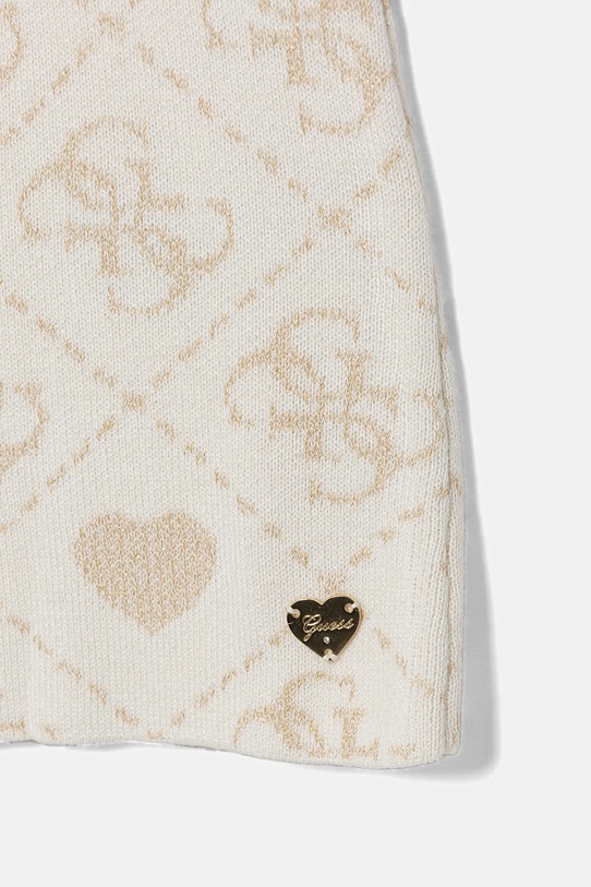 Dziewczynka Guess sukienka z domieszką wełny dziecięca K5BK02.Z39N0.9BYA beżowy