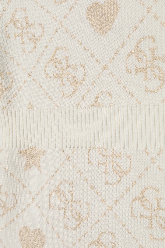 Guess sukienka z domieszką wełny dziecięca beżowy K5BK02.Z39N0.9BYA