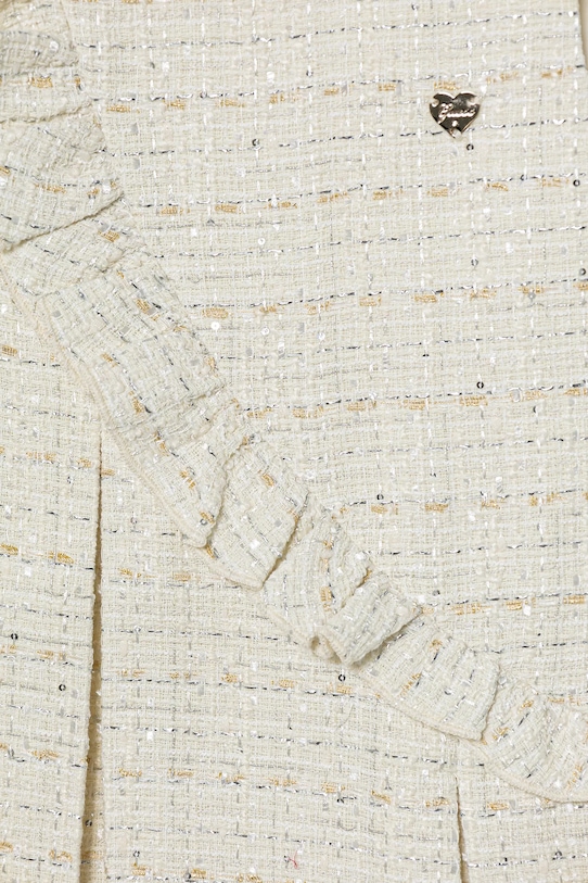 Dziewczynka Guess sukienka dziecięca z domieszką wełny K5BK04.WGXO0.9BYA beżowy