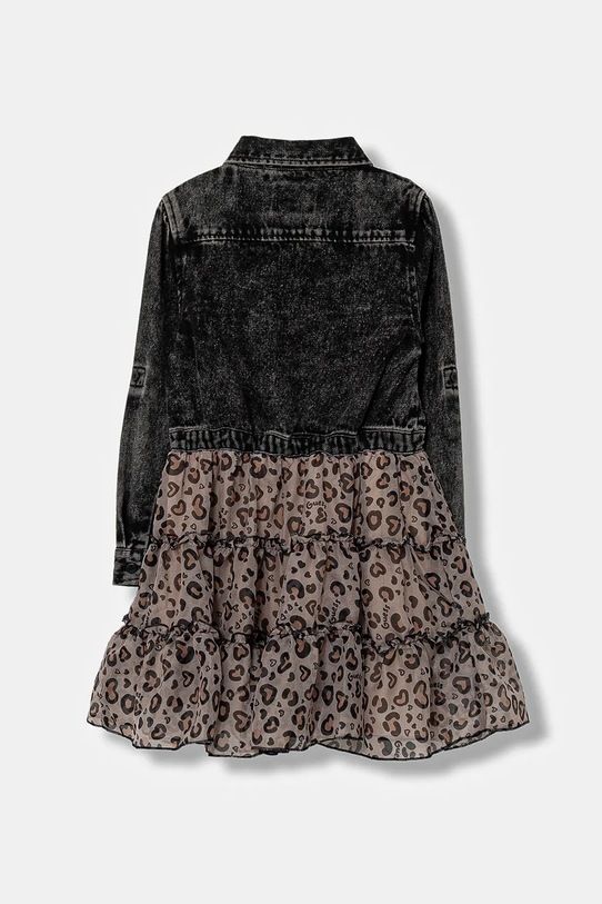 Παιδικό φόρεμα Guess K5BK05.D4IC0.9BYA μαύρο AW25